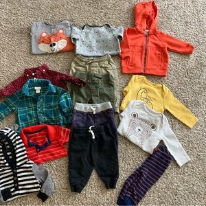 Baby boy 3-6 month lot